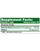 AMIX Green Tea Extract /with Vitamin C/ 100 Caps.