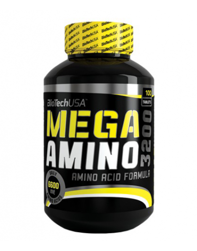 Complex Amino Acids BIOTECH USA Mega Amino 3200/100-300-500 Tablets