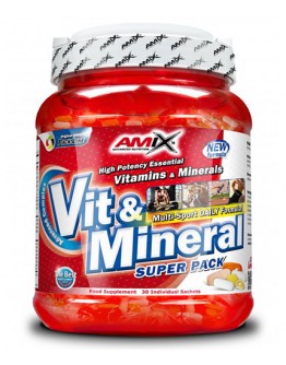 Vitamins and Minerals AMIX Super Vit-Mineral Pack 30 packs