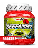 AMIX Beef Amino 110 / 250 and 550 Tabs.