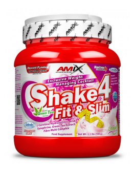 Cocktail for weight maintenance AMIX Shake 4 Fit & Slim 0.501 kg