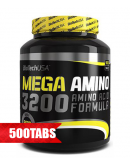 Complex Amino Acids BIOTECH USA Mega Amino 3200/100-300-500 Tablets