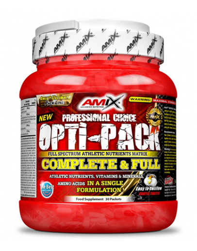 AMIX Opti Pack Complete & Full 30 Packs.