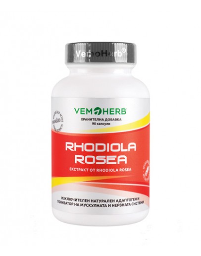 Immunostimulator VEMOHERB Rhodiola Rosea 90 Caps.