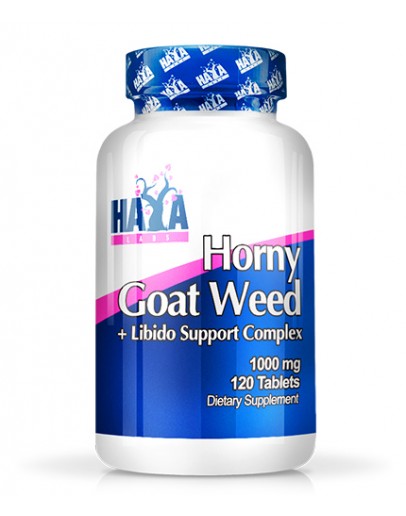 High quality nutritional supplement for men HAYA LABS Horny Goat Weed 1000mg. / 120 tabs.