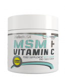 BIOTECH USA MSM with Vitamin C 150 g.