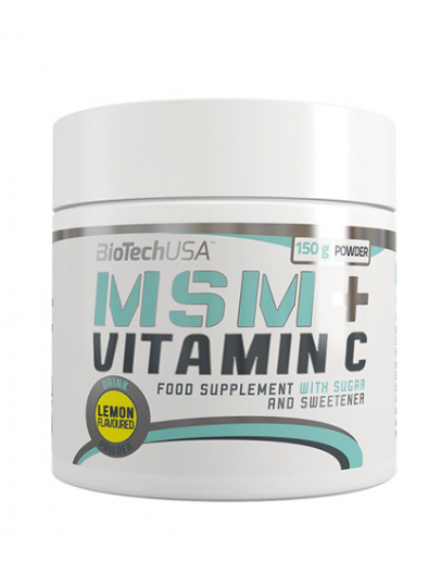 BIOTECH USA MSM with Vitamin C 150 g.