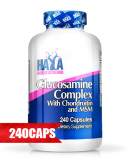 HAYA LABS Glucosamine Chondroitin & MSM Complex / 120 Caps. or 240 Caps.