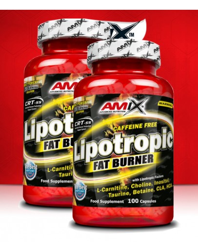 AMIX Lipotropic Fat Burner 100 or 200 Caps.