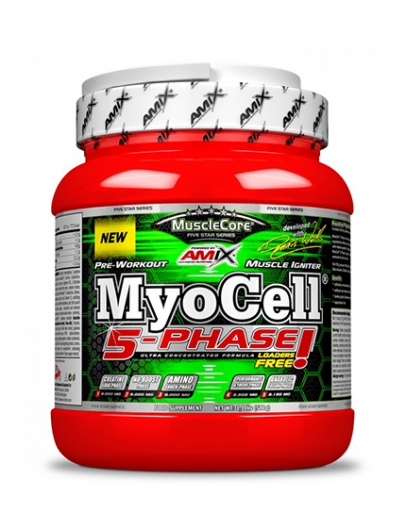 Pre-training supplement AMIX Myocell 5-Phase 500g.