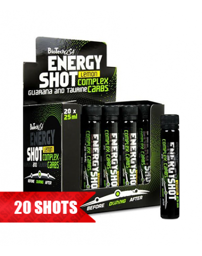 Energy stimulant BIOTECH USA Energy Shot 20x25 ml