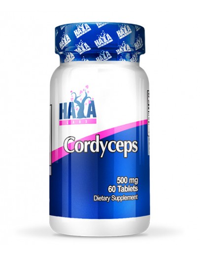 HAYA LABS Cordyceps 500 mg / 60 tabs.