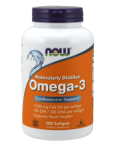 NOW Omega 3 Fish Oil 1000 mg. / 100-200-500 Softgels