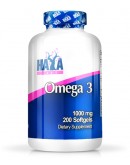 HAYA LABS Omega 3 1000mg. /100-200-500 Softgels