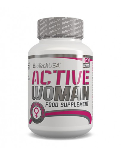 Multiminerals for women BIOTECH USA Active Woman / 60 tabs.