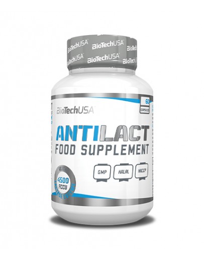 Digestive capsules BIOTECH USA Antilact / 60 Caps.