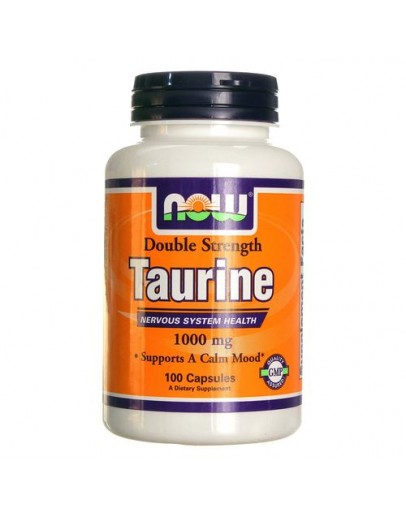 Pre-training product NOW Taurine 1000mg. / 100 Caps.