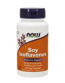 NOW Soy Isoflavones /Non-GE/ 150mg. / 60 VCaps.