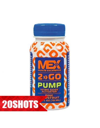 Energy shots MEX 2GO Pump / 20x70ml.