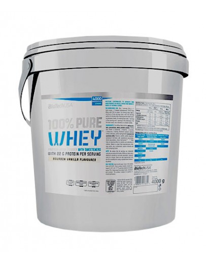 BIOTECH USA 100% Pure Whey 4.001 kg