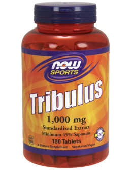 NOW Tribulus Terrestris 1000 mg. / 90 Tabs. 180 Tabs.