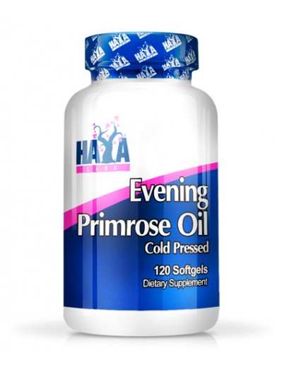 HAYA LABS Evening Primrose Oil / Cold Pressed / 500 mg. / 120 Softgels