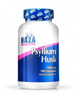 HAYA LABS Psyllium Husk 1000 mg. / 100 Caps.