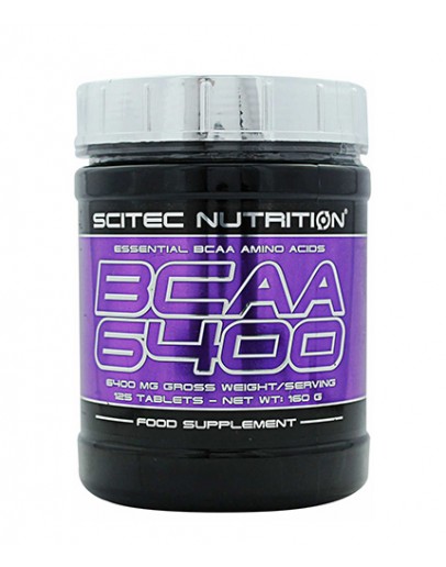 SCITEC BCAA 6400 / 125 Tabs. 375 Tabs.