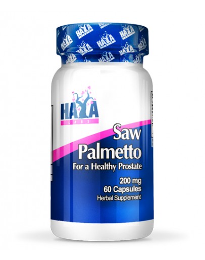 Prostate Health HAYA LABS Saw Palmetto 200mg. / 60 Caps.