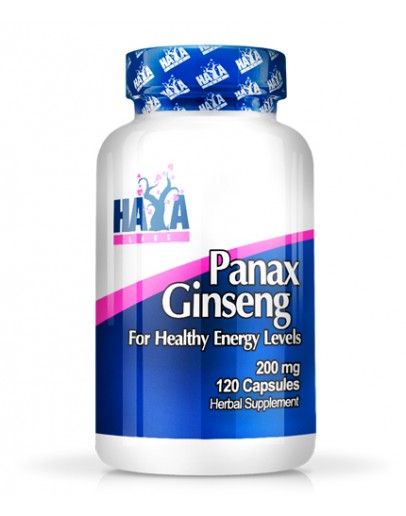 Adaptogens HAYA LABS Panax Ginseng 200mg. / 120 caps.