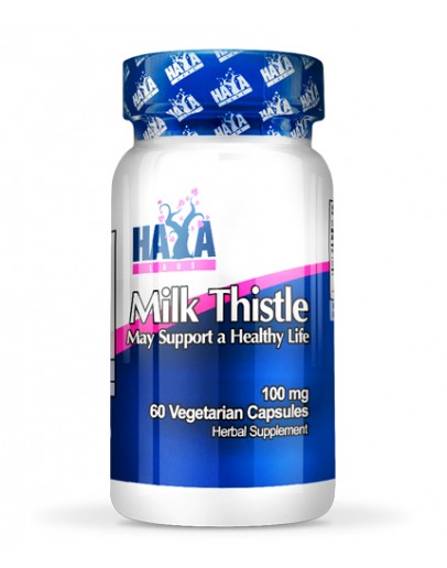 HAYA LABS Milk Thistle 100mg. / 60 Vcaps.