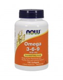 NOW Omega 3-6-9 / 1000mg. / 100 Softgels 250 Softgels