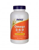 NOW Omega 3-6-9 / 1000mg. / 100 Softgels 250 Softgels