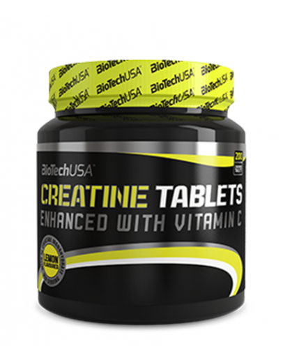 BIOTECH USA Creatine Tablets 200 Tabs.