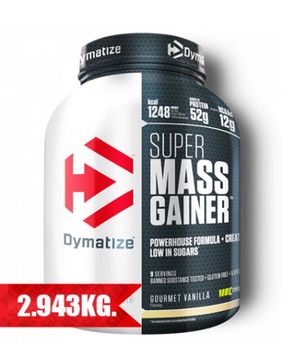 Carbohydrates DYMATIZE Super Mass Gainer 2.943 kg / 6.482 lbs.