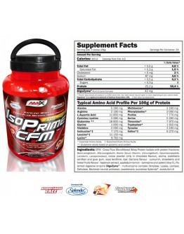 Premium quality whey protein AMIX IsoPrime CFM ® 1.001 kg.