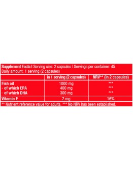 BIOTECH USA Omega 3 1000 mg. / 90 Caps.