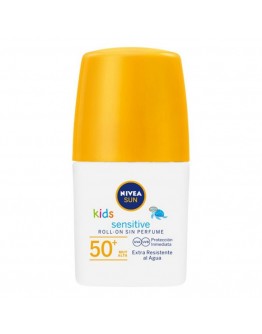 Roll-On Sun Block Sensitive Kids Nivea (50 ml)