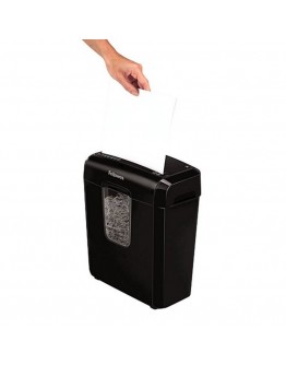 Micro-Cut Paper Shredder Fellowes 4687401 11 L 6 Sheets Black