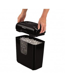 Micro-Cut Paper Shredder Fellowes 4687401 11 L 6 Sheets Black