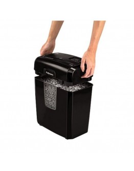 Micro-Cut Paper Shredder Fellowes 8MC 14 L 3 x 10 mm Black