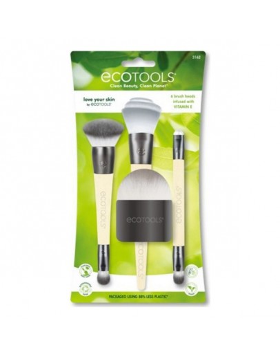 Set of Make-up Brushes Love Your Skin Ecotools (4 pcs)