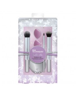 Set of Make-up Brushes Poppin Perfection Real Techniques (6pcs)