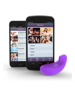 iPhone & Android Vibrator Version Purple Vibease 1021