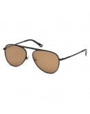 Unisex Sunglasses WEB EYEWEAR Brown Black (ø 58 mm)