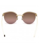 Unisex Sunglasses WEB EYEWEAR Brown Golden (ø 59 mm)