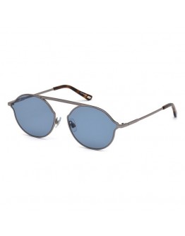 Unisex Sunglasses WEB EYEWEAR WE0198-08V Blue Silver (ø 57 mm)