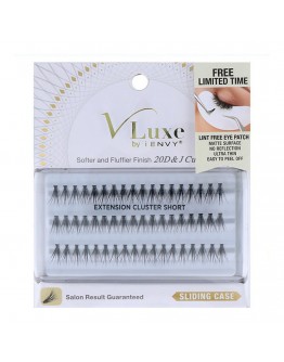 False Eyelashes V Luxe Extension Cluster I-Envy Vlei01 Short