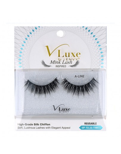 False Eyelashes V Luxe Chiffon Silk I-Envy Vles02 Inspired A-Line