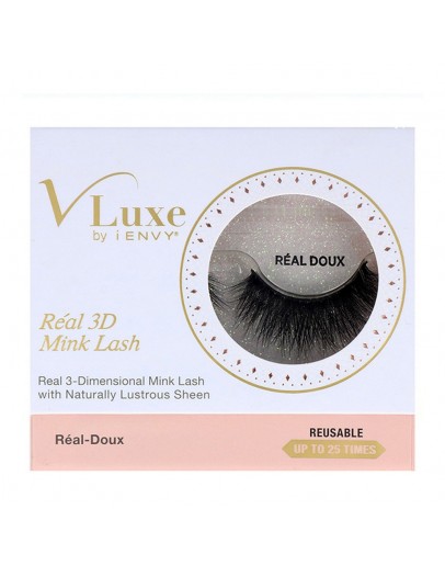 False Eyelashes V Luxe 3D Realmink I-Envy Vler03 Real Doux